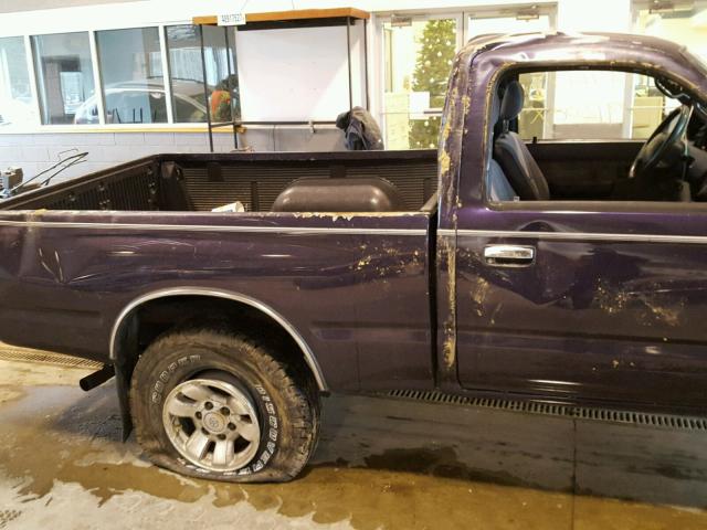 4TAPM62N7XZ404672 - 1999 TOYOTA TACOMA GREEN photo 9