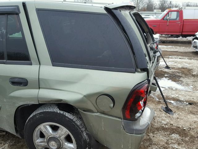 1GNDT13S732245762 - 2003 CHEVROLET TRAILBLAZE TAN photo 10