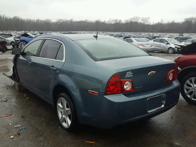 1G1ZG57B69F233391 - 2009 CHEVROLET MALIBU LS 蓝色 照片 3