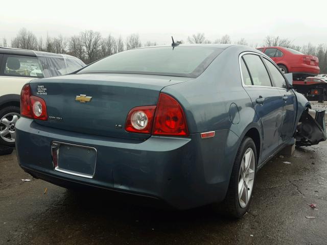 1G1ZG57B69F233391 - 2009 CHEVROLET MALIBU LS 蓝色 照片 4