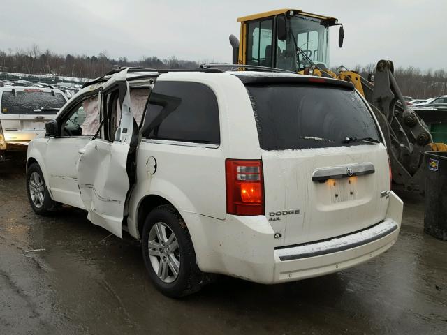 2D4RN5DXXAR382075 - 2010 DODGE GRAND CARA WHITE photo 3