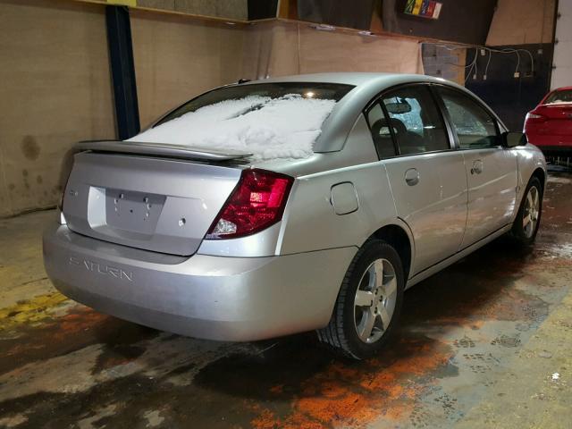 1G8AL55F26Z181770 - 2006 SATURN ION LEVEL SILVER photo 4