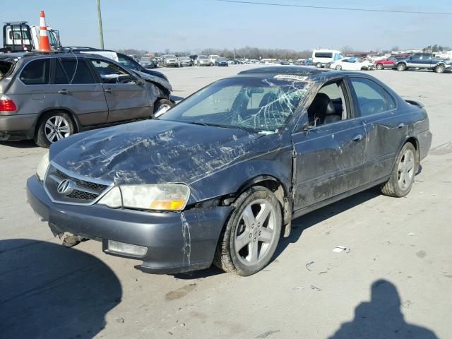 19UUA56853A027705 - 2003 ACURA 3.2TL TYPE GRAY photo 2