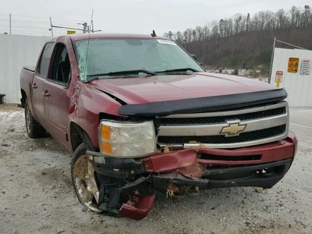 2GCFK13Y071622690 - 2007 CHEVROLET SILVERADO MAROON photo 1