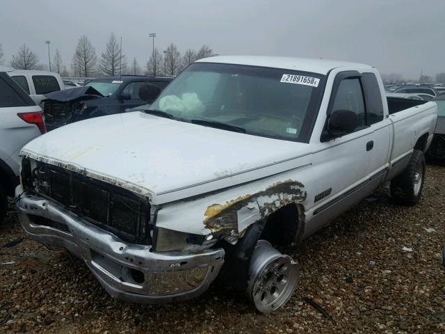 1B7KF236XXJ619910 - 1999 DODGE RAM 2500 WHITE photo 2