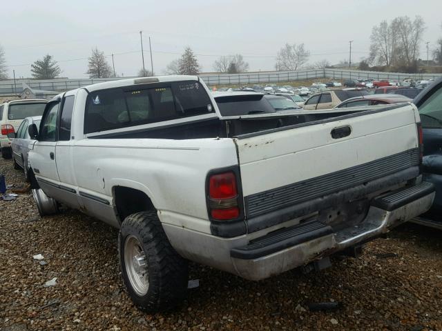 1B7KF236XXJ619910 - 1999 DODGE RAM 2500 WHITE photo 3