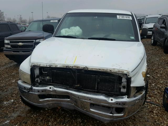 1B7KF236XXJ619910 - 1999 DODGE RAM 2500 WHITE photo 7