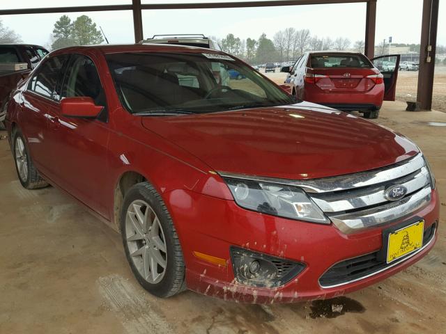 3FAHP0HA4AR271680 - 2010 FORD FUSION SE RED photo 1