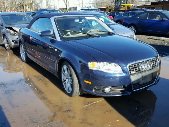 WAUDF48H69K008801 - 2009 AUDI A4 2.0T CA BLUE photo 1