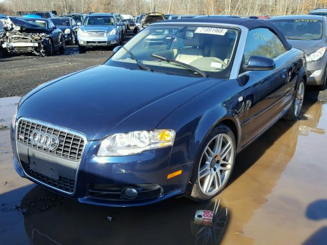 WAUDF48H69K008801 - 2009 AUDI A4 2.0T CA BLUE photo 2