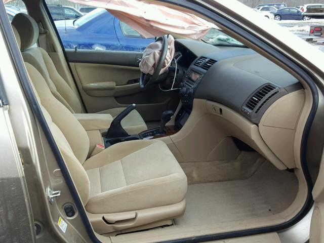 1HGCM56776A135466 - 2006 HONDA ACCORD EX GOLD photo 5