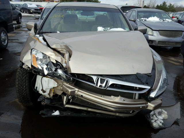 1HGCM56776A135466 - 2006 HONDA ACCORD EX GOLD photo 7