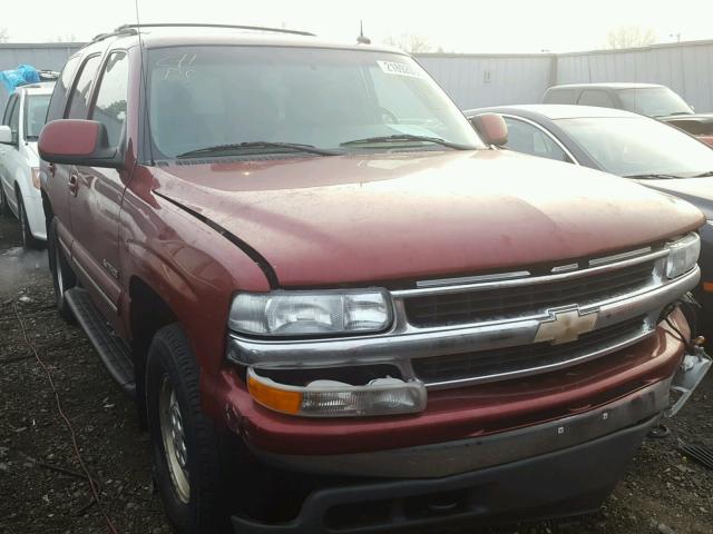 1GNEK13Z93J213468 - 2003 CHEVROLET TAHOE K150 BURGUNDY photo 1