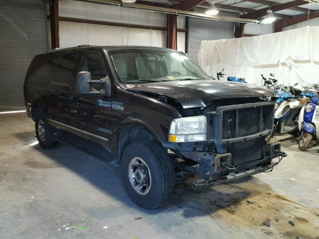 1FMNU43S63EC79262 - 2003 FORD EXCURSION BLACK photo 1