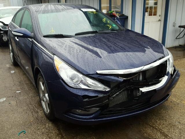 5NPEC4AB6BH212329 - 2011 HYUNDAI SONATA SE BLUE photo 1