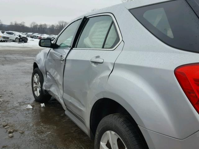 2GNFLCEK7C6343257 - 2012 CHEVROLET EQUINOX LS GRAY photo 10