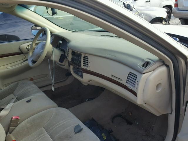 2G1WF52E039222409 - 2003 CHEVROLET IMPALA BEIGE photo 5