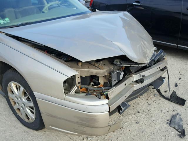 2G1WF52E039222409 - 2003 CHEVROLET IMPALA BEIGE photo 9