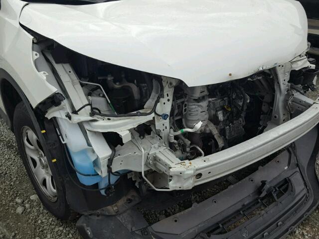 5J6RM4H33FL028748 - 2015 HONDA CR-V LX WHITE photo 9