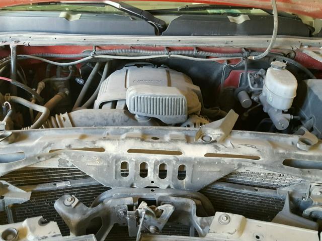 1GC2KVCG4DZ415770 - 2013 CHEVROLET SILVERADO RED photo 7