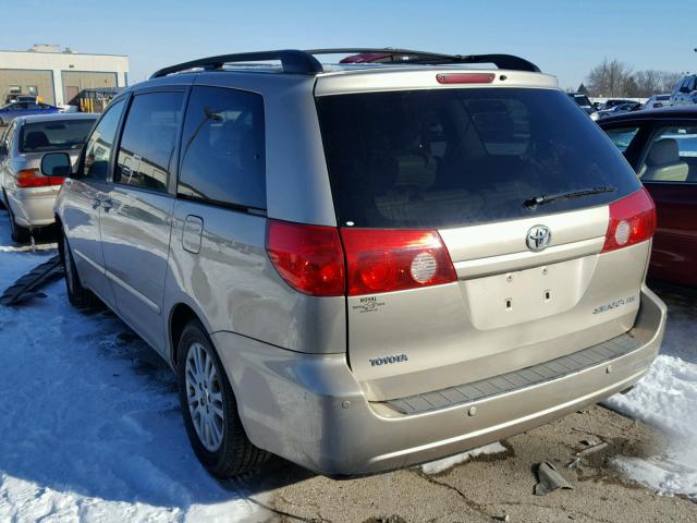 5TDZK22C87S062001 - 2007 TOYOTA SIENNA XLE BEIGE photo 3