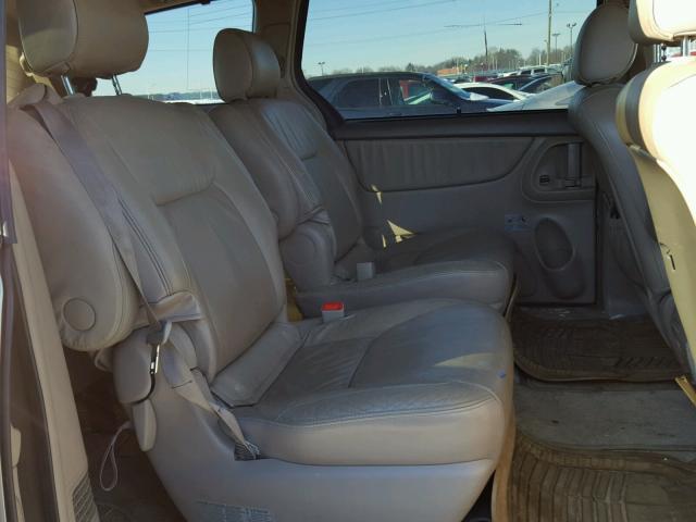 5TDZK22C87S062001 - 2007 TOYOTA SIENNA XLE BEIGE photo 6