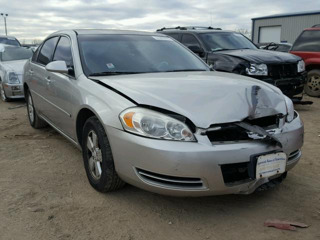 2G1WT58N289156632 - 2008 CHEVROLET IMPALA LT SILVER photo 1