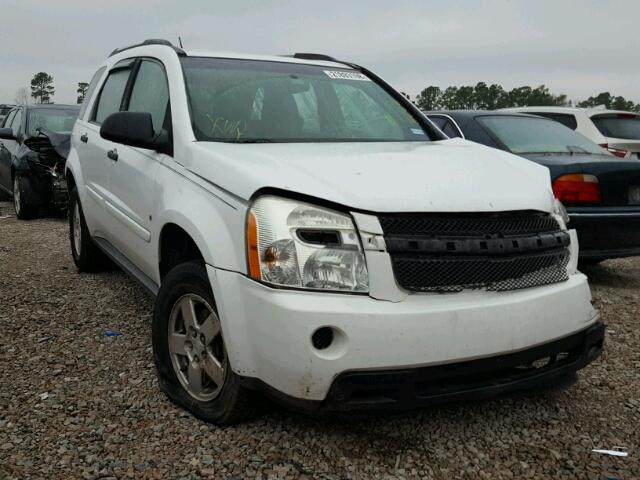 2CNDL23F486288818 - 2008 CHEVROLET EQUINOX LS WHITE photo 1