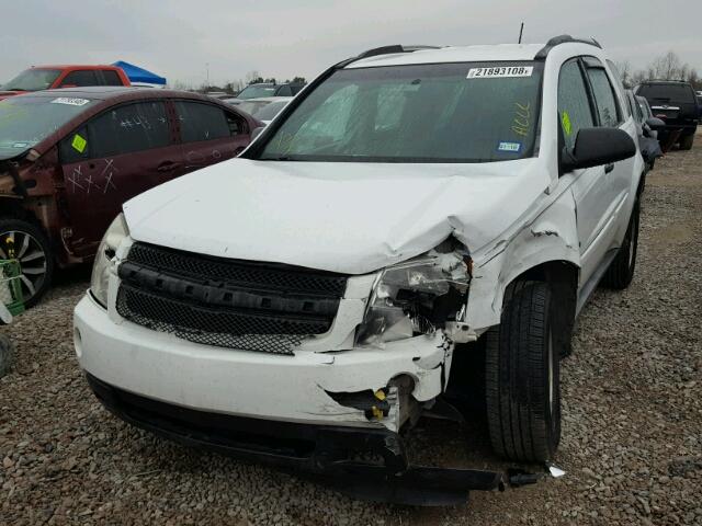 2CNDL23F486288818 - 2008 CHEVROLET EQUINOX LS WHITE photo 2