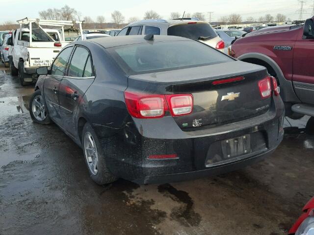 1G11B5SLXFF163417 - 2015 CHEVROLET MALIBU LS BLACK photo 3