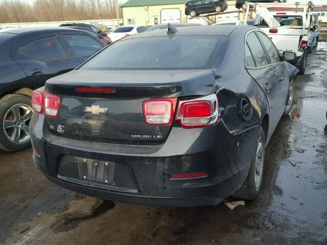 1G11B5SLXFF163417 - 2015 CHEVROLET MALIBU LS BLACK photo 4