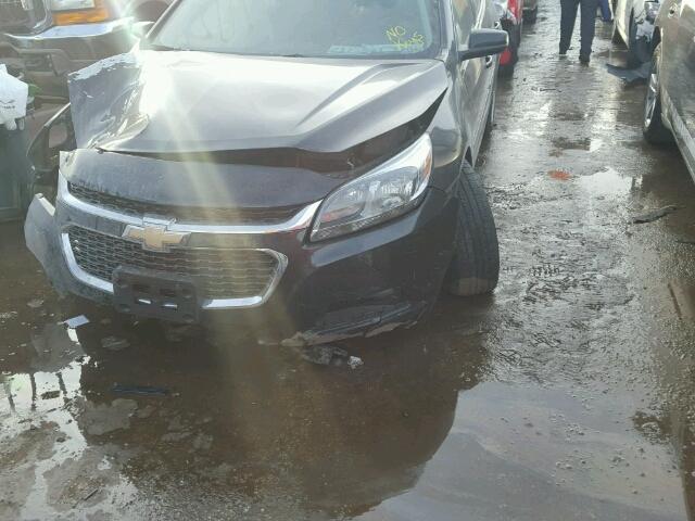 1G11B5SLXFF163417 - 2015 CHEVROLET MALIBU LS BLACK photo 9