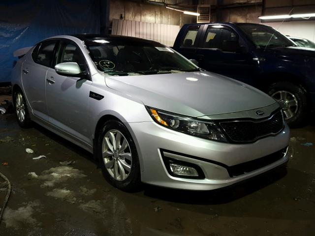 5XXGN4A73EG271482 - 2014 KIA OPTIMA EX SILVER photo 1