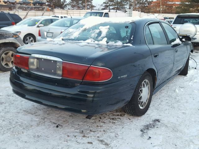 1G4HP54K024220141 - 2002 BUICK LESABRE CU GREEN photo 4