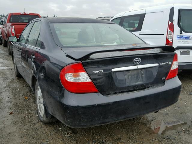 4T1BF32K53U045774 - 2003 TOYOTA CAMRY LE BLACK photo 3