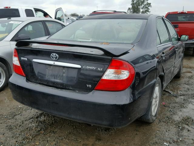 4T1BF32K53U045774 - 2003 TOYOTA CAMRY LE BLACK photo 4