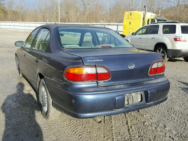 1G1ND52J91M678200 - 2001 CHEVROLET MALIBU BLUE photo 3