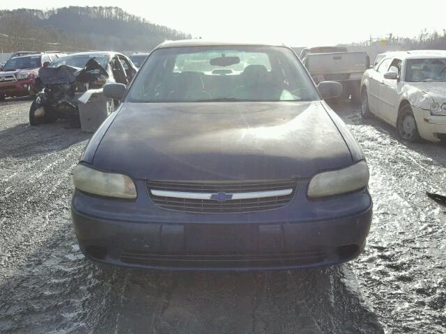 1G1ND52J91M678200 - 2001 CHEVROLET MALIBU BLUE photo 9