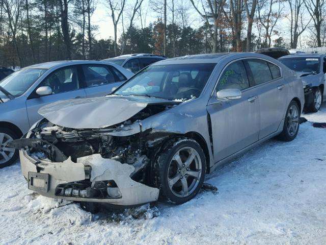 19UUA96559A004298 - 2009 ACURA TL GRAY photo 2