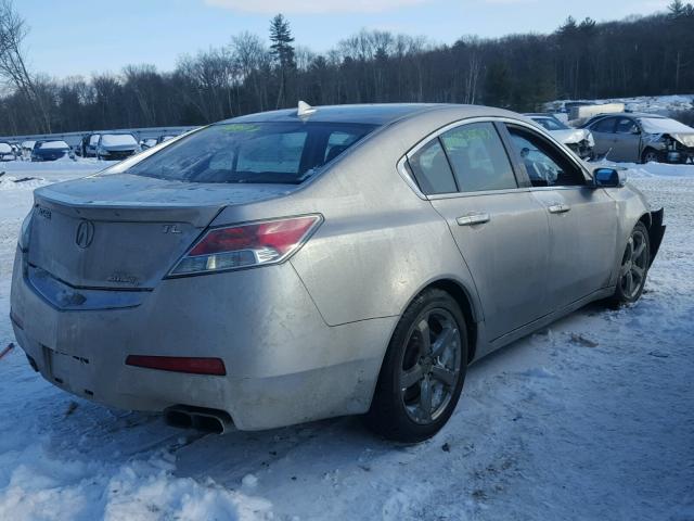 19UUA96559A004298 - 2009 ACURA TL GRAY photo 4