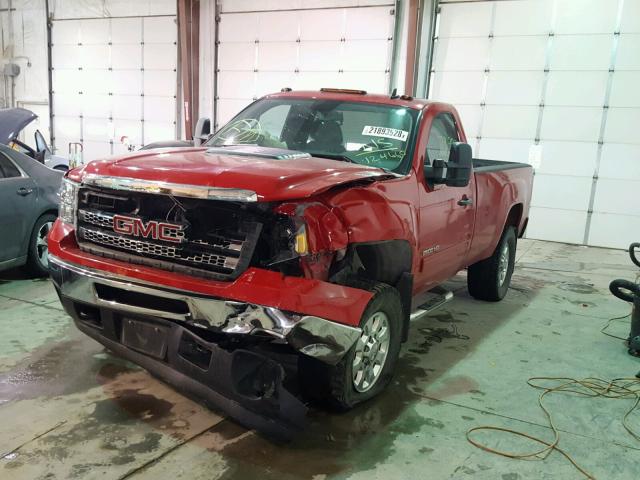 1GT020CG5DF124660 - 2013 GMC SIERRA K25 RED photo 2