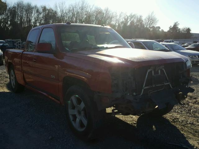 2GCEK19N841138934 - 2004 CHEVROLET SILVERADO RED photo 1