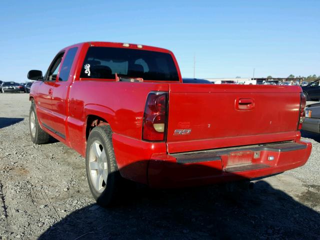 2GCEK19N841138934 - 2004 CHEVROLET SILVERADO RED photo 3