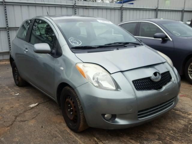 JTDJT923875121573 - 2007 TOYOTA YARIS SILVER photo 1