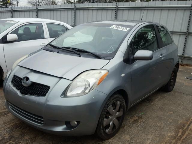 JTDJT923875121573 - 2007 TOYOTA YARIS SILVER photo 2