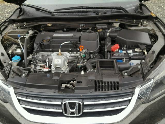 1HGCR2F58EA163886 - 2014 HONDA ACCORD SPO GRAY photo 7