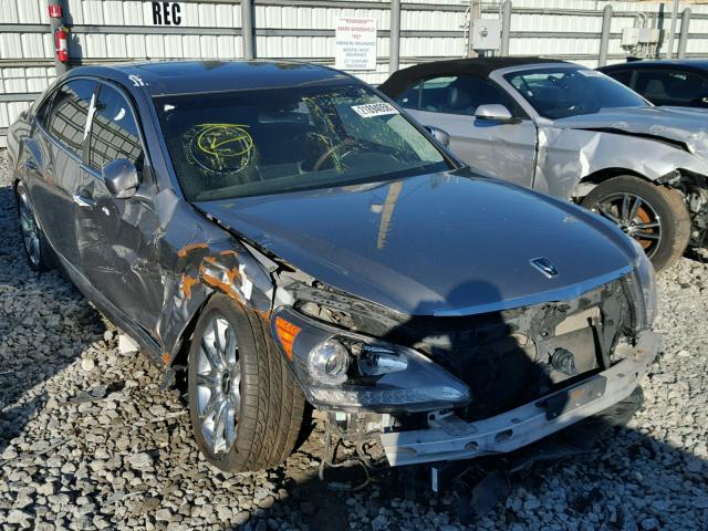 KMHGH4JF9BU035516 - 2011 HYUNDAI EQUUS SIGN GRAY photo 1