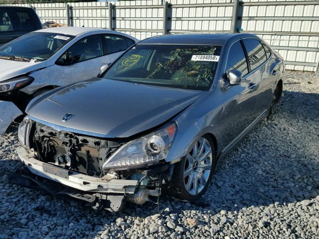 KMHGH4JF9BU035516 - 2011 HYUNDAI EQUUS SIGN GRAY photo 2