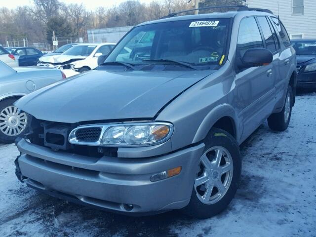 1GHDT13SX22395656 - 2002 OLDSMOBILE BRAVADA TAN photo 2