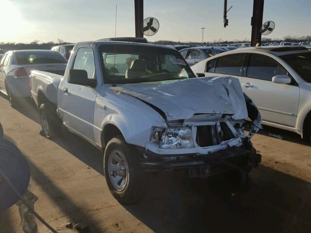 1FTYR10D87PA90260 - 2007 FORD RANGER WHITE photo 1